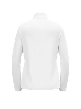 ODLO | Camiseta interior con cremallera para mujer Besso Mid Layer | weiss